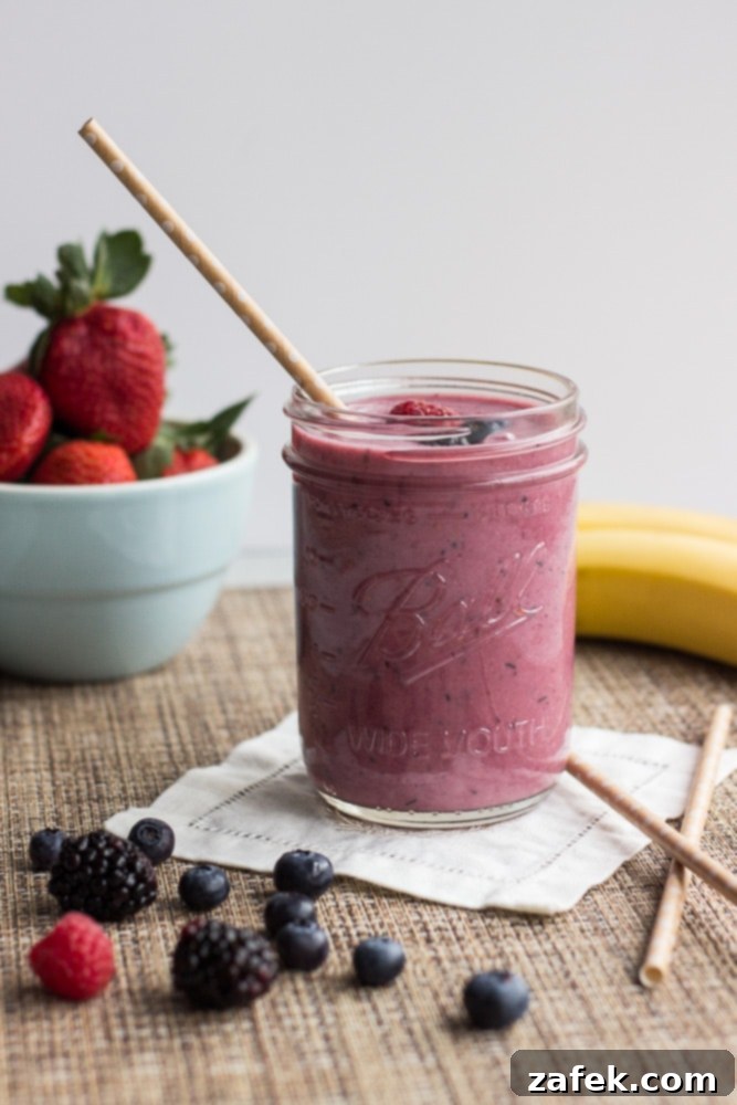Loaded Berry Smoothie